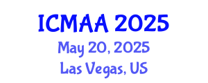 International Conference on Mathematical Analysis and Applications (ICMAA) May 20, 2025 - Las Vegas, United States