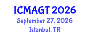 International Conference on Mathematical Analysis and Graph Theory (ICMAGT) September 27, 2026 - Istanbul, Turkey