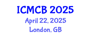 International Conference on Mathematical and Computational Biology (ICMCB) April 22, 2025 - London, United Kingdom