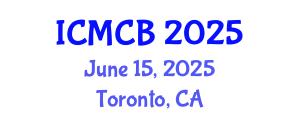 International Conference on Mathematical and Computational Biology (ICMCB) June 15, 2025 - Toronto, Canada