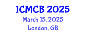International Conference on Mathematical and Computational Biology (ICMCB) March 15, 2025 - London, United Kingdom