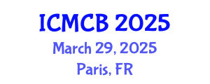 International Conference on Mathematical and Computational Biology (ICMCB) March 29, 2025 - Paris, France