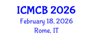 International Conference on Mathematical and Computational Biology (ICMCB) February 18, 2026 - Rome, Italy