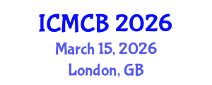 International Conference on Mathematical and Computational Biology (ICMCB) March 15, 2026 - London, United Kingdom