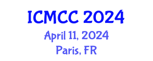 International Conference on Mathematical and Computational Chemistry (ICMCC) April 11, 2024 - Paris, France