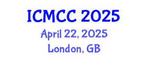 International Conference on Mathematical and Computational Chemistry (ICMCC) April 22, 2025 - London, United Kingdom