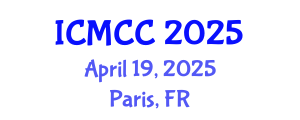 International Conference on Mathematical and Computational Chemistry (ICMCC) April 19, 2025 - Paris, France