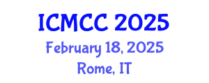 International Conference on Mathematical and Computational Chemistry (ICMCC) February 18, 2025 - Rome, Italy