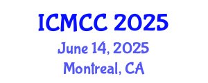 International Conference on Mathematical and Computational Chemistry (ICMCC) June 14, 2025 - Montreal, Canada