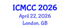 International Conference on Mathematical and Computational Chemistry (ICMCC) April 22, 2026 - London, United Kingdom