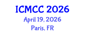 International Conference on Mathematical and Computational Chemistry (ICMCC) April 19, 2026 - Paris, France