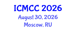 International Conference on Mathematical and Computational Chemistry (ICMCC) August 30, 2026 - Moscow, Russia