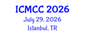 International Conference on Mathematical and Computational Chemistry (ICMCC) July 29, 2026 - Istanbul, Turkey