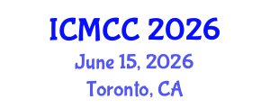 International Conference on Mathematical and Computational Chemistry (ICMCC) June 15, 2026 - Toronto, Canada