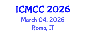 International Conference on Mathematical and Computational Chemistry (ICMCC) March 04, 2026 - Rome, Italy