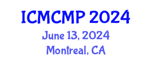 International Conference on Mathematical and Computational Methods in Physics (ICMCMP) June 13, 2024 - Montreal, Canada
