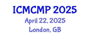 International Conference on Mathematical and Computational Methods in Physics (ICMCMP) April 22, 2025 - London, United Kingdom