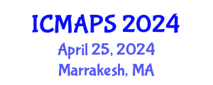 International Conference on Mathematical and Physical Sciences (ICMAPS) April 25, 2024 - Marrakesh, Morocco