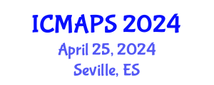 International Conference on Mathematical and Physical Sciences (ICMAPS) April 25, 2024 - Seville, Spain