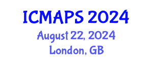 International Conference on Mathematical and Physical Sciences (ICMAPS) August 22, 2024 - London, United Kingdom