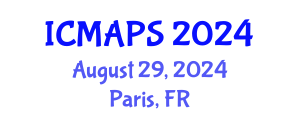 International Conference on Mathematical and Physical Sciences (ICMAPS) August 29, 2024 - Paris, France
