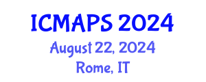 International Conference on Mathematical and Physical Sciences (ICMAPS) August 22, 2024 - Rome, Italy