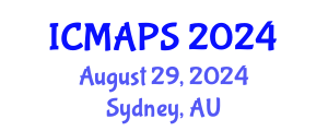 International Conference on Mathematical and Physical Sciences (ICMAPS) August 29, 2024 - Sydney, Australia