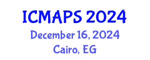 International Conference on Mathematical and Physical Sciences (ICMAPS) December 16, 2024 - Cairo, Egypt