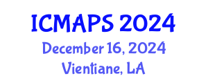 International Conference on Mathematical and Physical Sciences (ICMAPS) December 16, 2024 - Vientiane, Laos