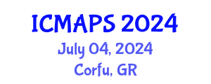 International Conference on Mathematical and Physical Sciences (ICMAPS) July 04, 2024 - Corfu, Greece