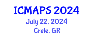 International Conference on Mathematical and Physical Sciences (ICMAPS) July 22, 2024 - Crete, Greece