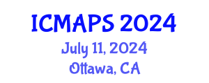 International Conference on Mathematical and Physical Sciences (ICMAPS) July 11, 2024 - Ottawa, Canada