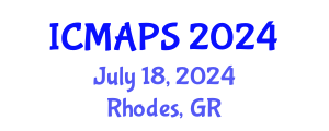 International Conference on Mathematical and Physical Sciences (ICMAPS) July 18, 2024 - Rhodes, Greece