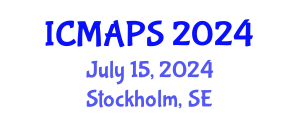 International Conference on Mathematical and Physical Sciences (ICMAPS) July 15, 2024 - Stockholm, Sweden