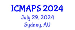 International Conference on Mathematical and Physical Sciences (ICMAPS) July 29, 2024 - Sydney, Australia