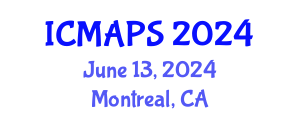 International Conference on Mathematical and Physical Sciences (ICMAPS) June 13, 2024 - Montreal, Canada