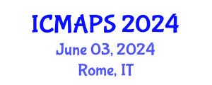International Conference on Mathematical and Physical Sciences (ICMAPS) June 03, 2024 - Rome, Italy