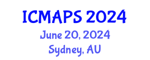 International Conference on Mathematical and Physical Sciences (ICMAPS) June 20, 2024 - Sydney, Australia