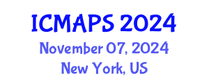 International Conference on Mathematical and Physical Sciences (ICMAPS) November 07, 2024 - New York, United States