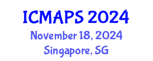 International Conference on Mathematical and Physical Sciences (ICMAPS) November 18, 2024 - Singapore, Singapore