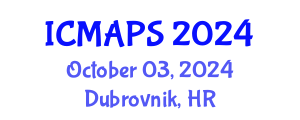 International Conference on Mathematical and Physical Sciences (ICMAPS) October 03, 2024 - Dubrovnik, Croatia