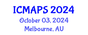 International Conference on Mathematical and Physical Sciences (ICMAPS) October 03, 2024 - Melbourne, Australia
