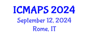 International Conference on Mathematical and Physical Sciences (ICMAPS) September 12, 2024 - Rome, Italy