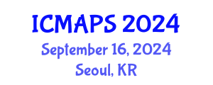 International Conference on Mathematical and Physical Sciences (ICMAPS) September 16, 2024 - Seoul, Republic of Korea