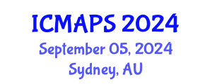 International Conference on Mathematical and Physical Sciences (ICMAPS) September 05, 2024 - Sydney, Australia