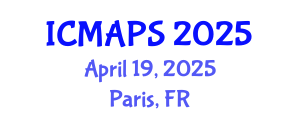 International Conference on Mathematical and Physical Sciences (ICMAPS) April 19, 2025 - Paris, France