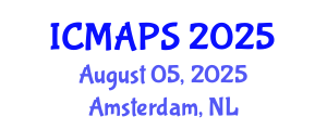International Conference on Mathematical and Physical Sciences (ICMAPS) August 05, 2025 - Amsterdam, Netherlands