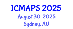 International Conference on Mathematical and Physical Sciences (ICMAPS) August 30, 2025 - Sydney, Australia