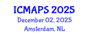 International Conference on Mathematical and Physical Sciences (ICMAPS) December 02, 2025 - Amsterdam, Netherlands
