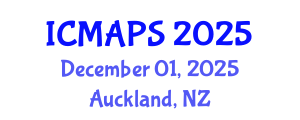 International Conference on Mathematical and Physical Sciences (ICMAPS) December 01, 2025 - Auckland, New Zealand